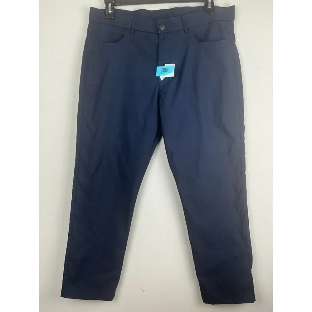 Greyson Amagansett 5-Pocket Golf Pants Light Stretch Blue Mens Size 36x32‎
